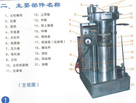 全自动液压榨油机